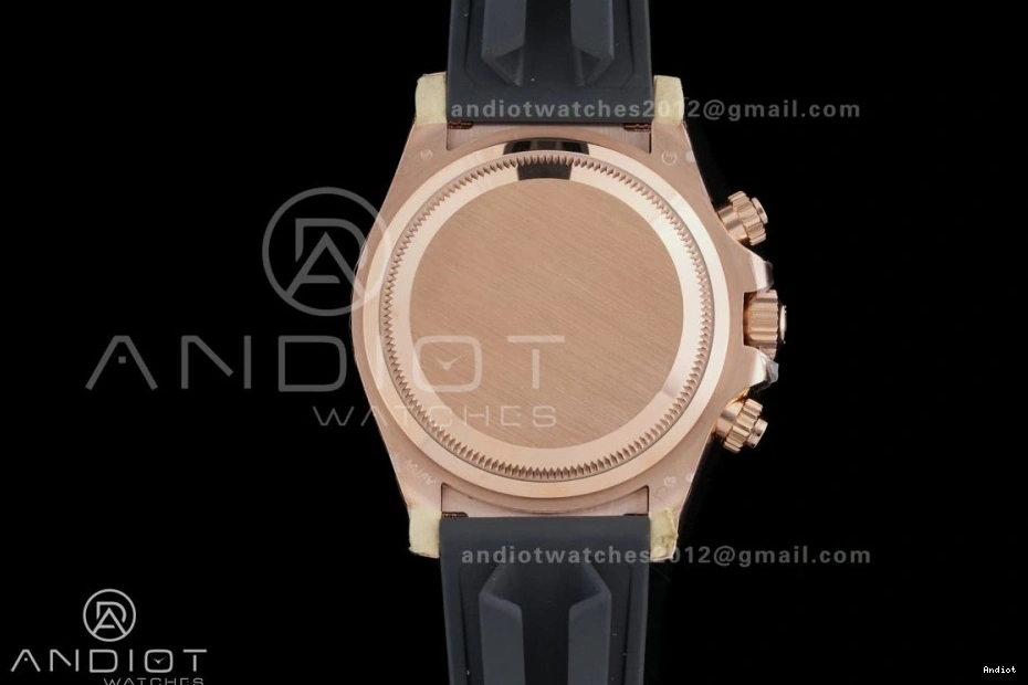 126515 Oyster-flex Best VSF Dial 1:1 On Daytona DD4131 Strap Weight Gain Marker RG Sub-dial Stick Black Edition 0129